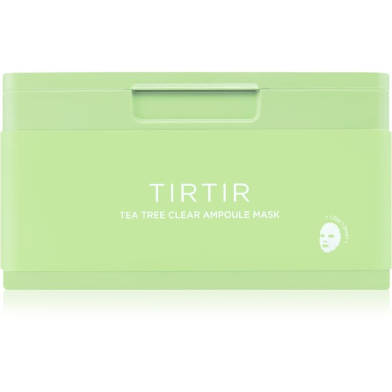 Ampoule Mask Tea Tree Clear maska łagodząca w płacie do skóry problemowej