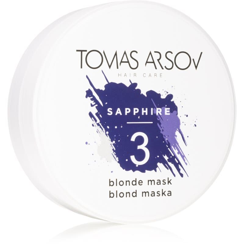 Sapphire Blonde Mask maseczka naturalnie neutralizująca do włosów blond i z balejażem