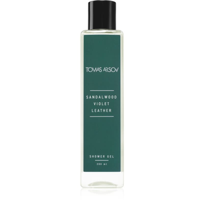 SANDALWOOD VIOLET LEATHER Shower gel perfumowany żel pod prysznic o działaniu nawilżającym