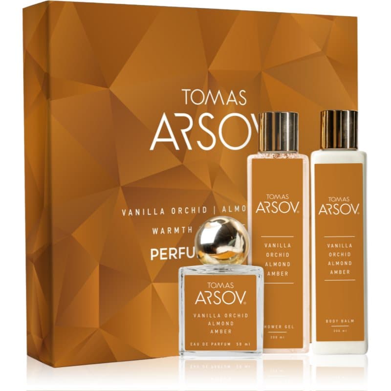 Vanilla Almond Milk Amber zestaw upominkowy unisex
