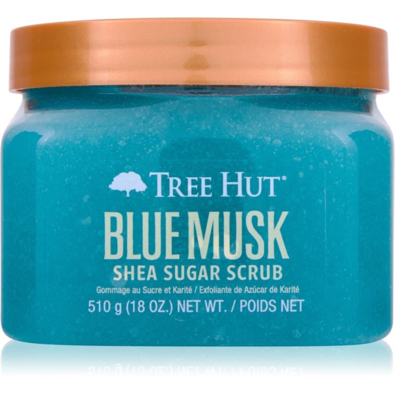 Shea Sugar Scrub Blue Musk peeling cukrowy do ciała