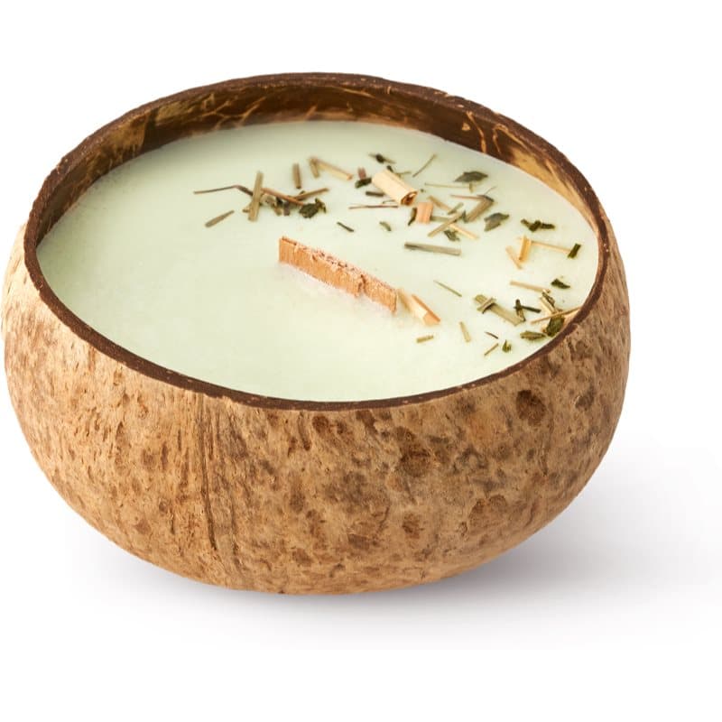 Lemongrass & Ginger świeczka zapachowa z drewnianym knotem