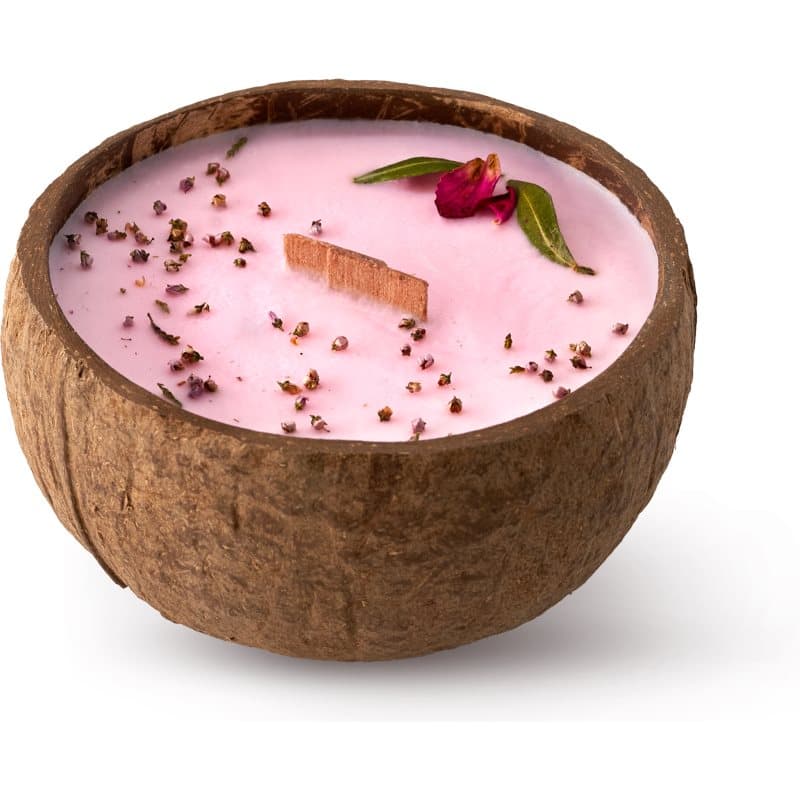 Plum, Rose & Patchouli świeczka zapachowa z drewnianym knotem
