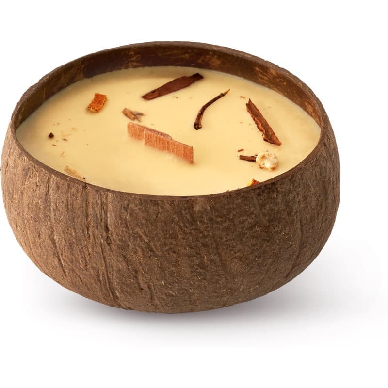 Apple & Cinnamon świeczka zapachowa z drewnianym knotem