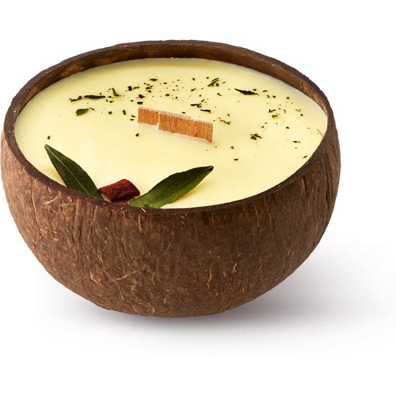Lime & Mango świeczka zapachowa z drewnianym knotem