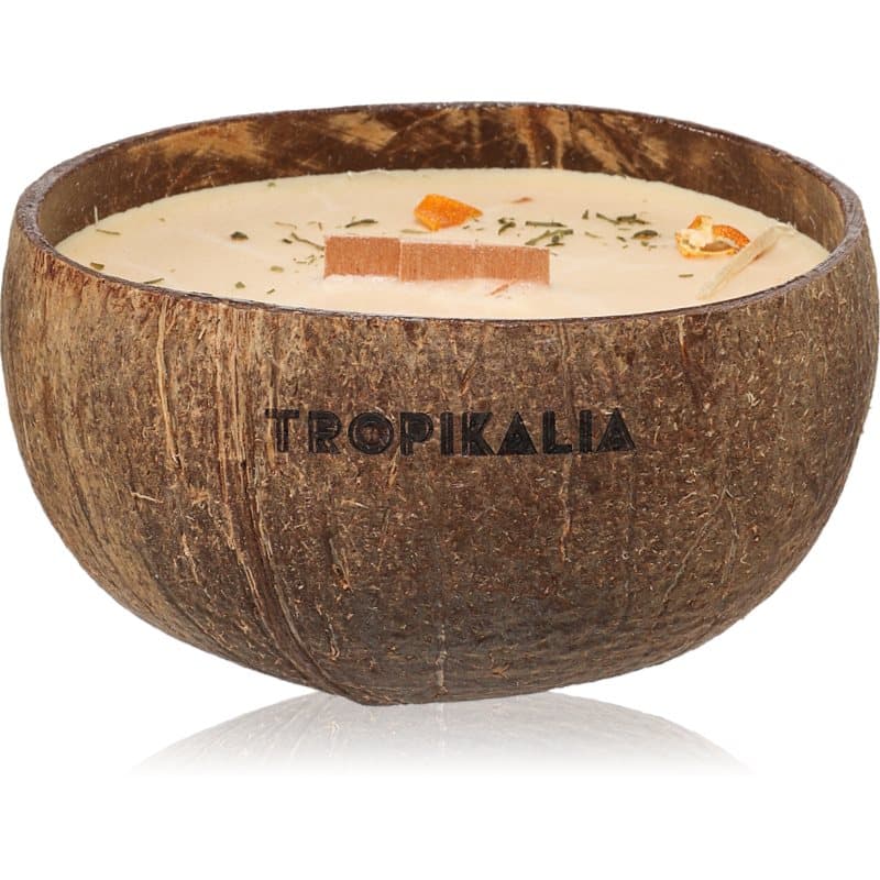 Sandalwood & Tangerine świeczka zapachowa z drewnianym knotem