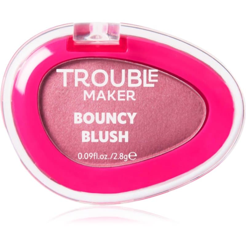 Bouncy Blush pudrowy róż odcień Baseline Rose
