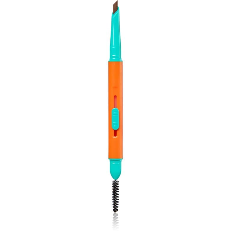 Feral Brow Blade kredka do brwi ze szczoteczką 2 w 1 odcień Medium Brown