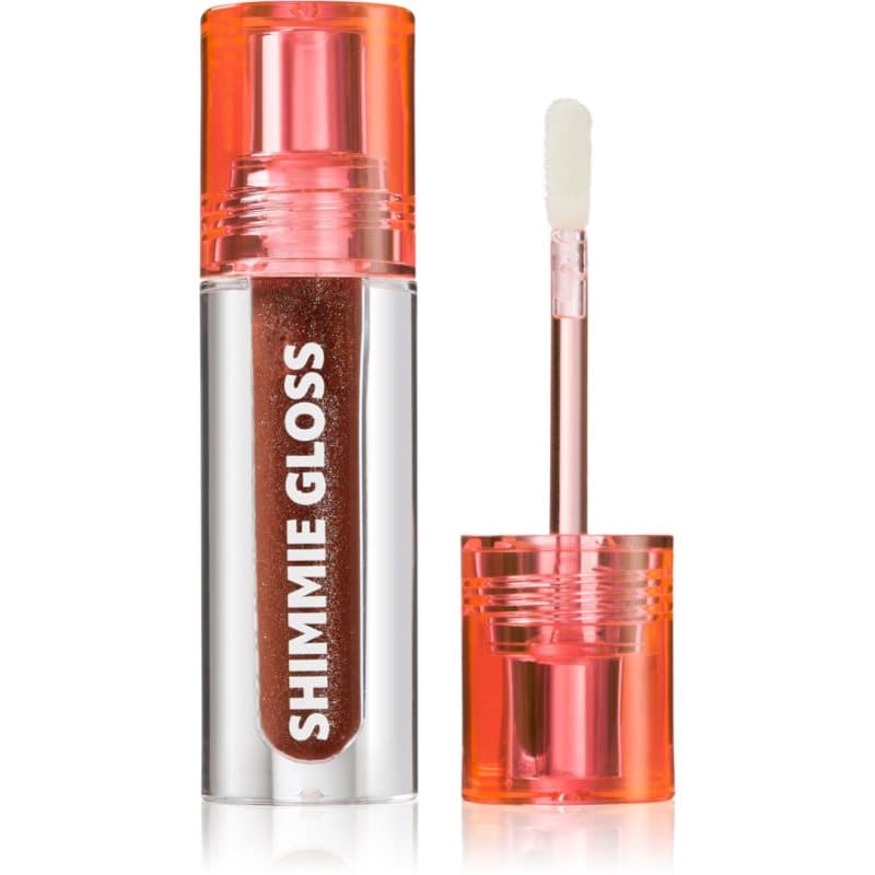 Shimmie Gloss błyszczyk do ust z połyskiem odcień New Stakes Brown