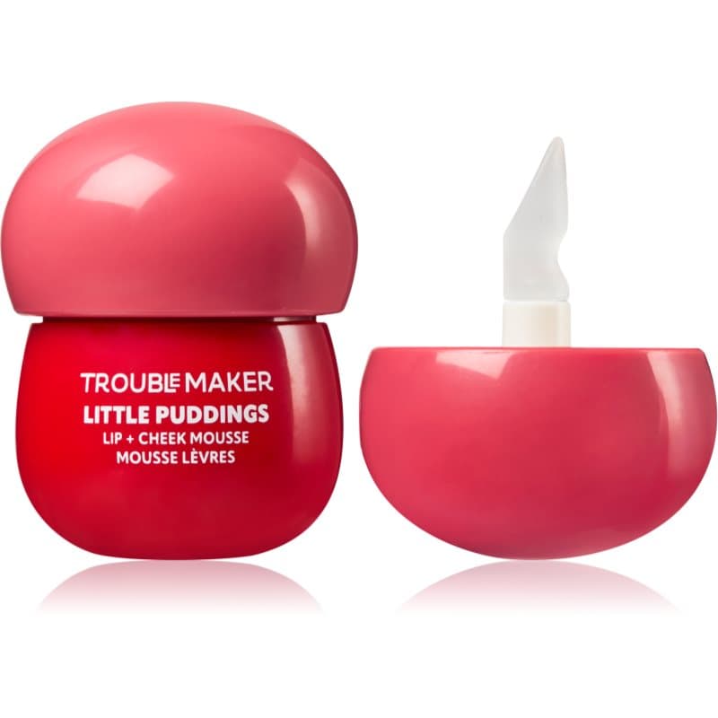 Little Pudding Lip + Cheek Mousse wieofunkcyjny kosmetyk do makijażu ust i policzków odcień Bunny Baby Pink