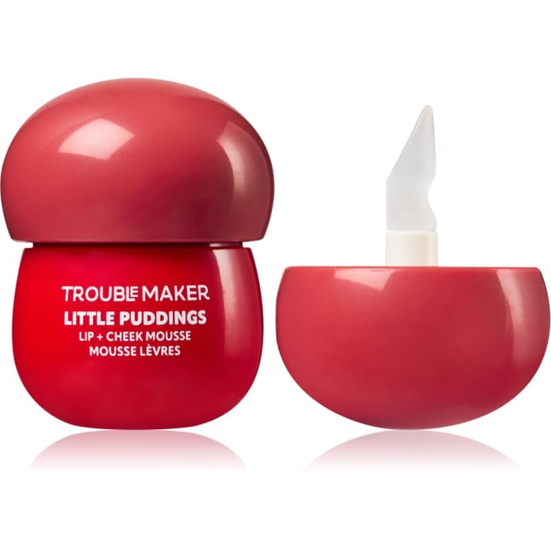 Little Pudding Lip + Cheek Mousse wieofunkcyjny kosmetyk do makijażu ust i policzków odcień Mimi Rose Pink