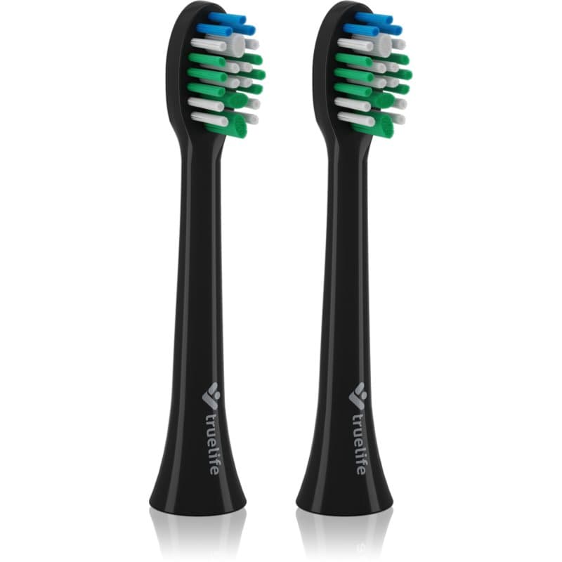 SonicBrush Compact Heads Black Standard końcówki wymienne do szczoteczki do zębów TrueLife SonicBrush Compact /