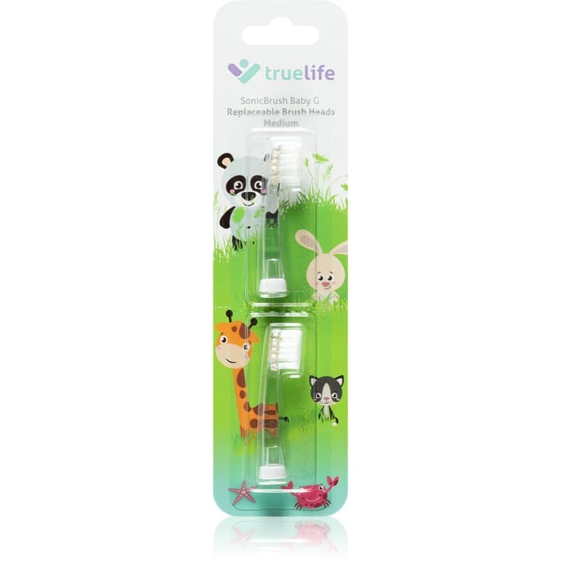 SonicBrush Baby G Heads Medium końcówki wymienne do szczoteczki do zębów TrueLife SonicBrush Baby G