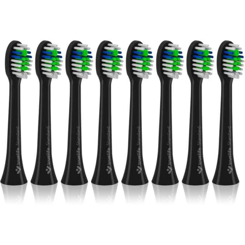 SonicBrush Compact Black Standard końcówki wymienne do szczoteczki do zębów TrueLife SonicBrush Compact-series Black