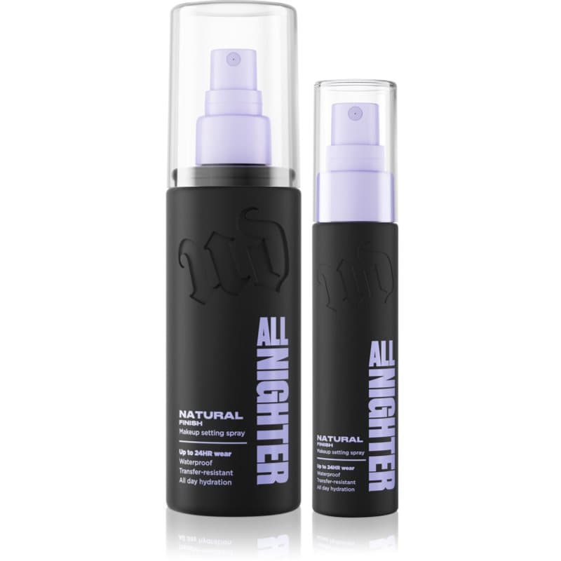 All Nighter Setting Spray Full size + travel size zestaw