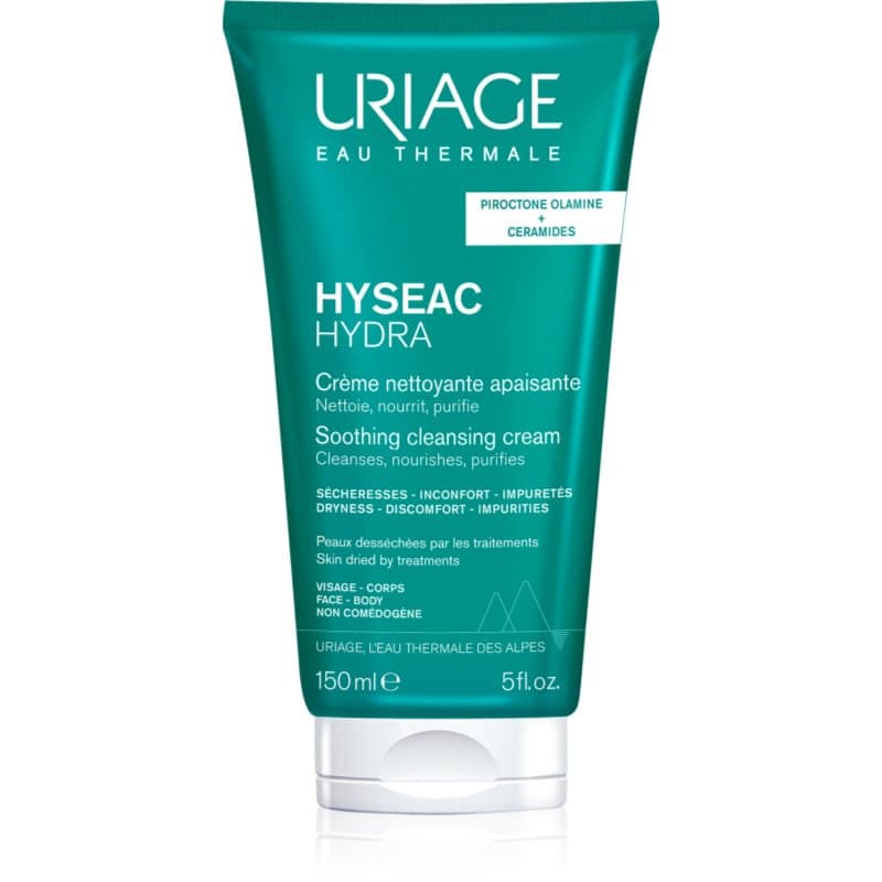 Hyseac Hydra Soothing Cleansing Cream kojący krem oczyszczający do skóry wysuszonej i podrażnionej leczeniem trądziku