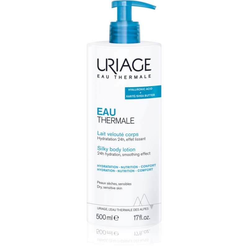 Eau Thermale Silky Body Lotion jedwabny balsam do ciała dla skóry suchej i wrażliwej
