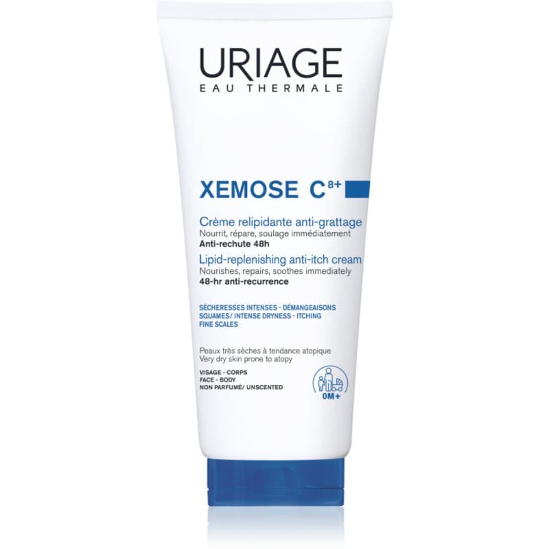 Xemose C8+ Lipid-Replenishing Anti-Irritation Cream łagodzący krem uzupełniający lipidy do skóry suchej i atopowej