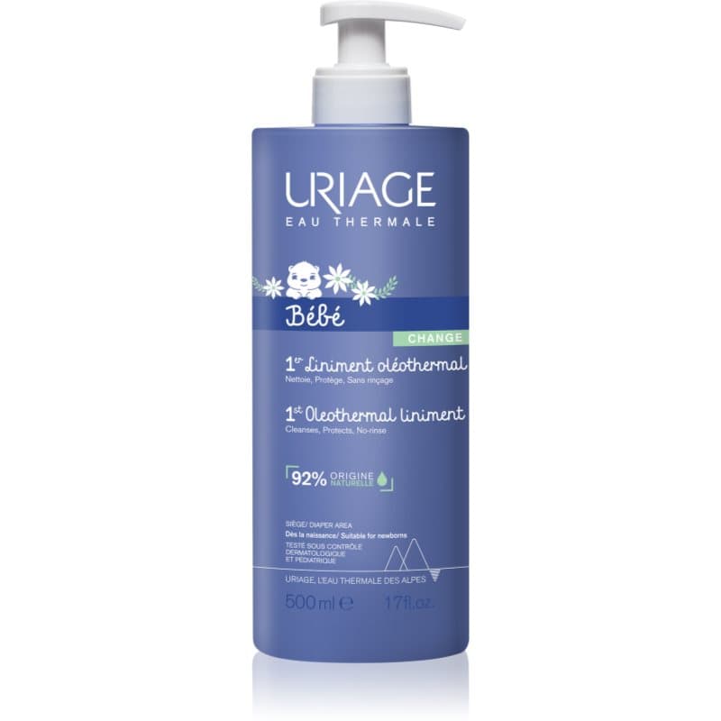 Bébé Oleothermal Liniment delikatny krem oczyszczający dla dzieci do pielęgnacji okolic pieluszkowych
