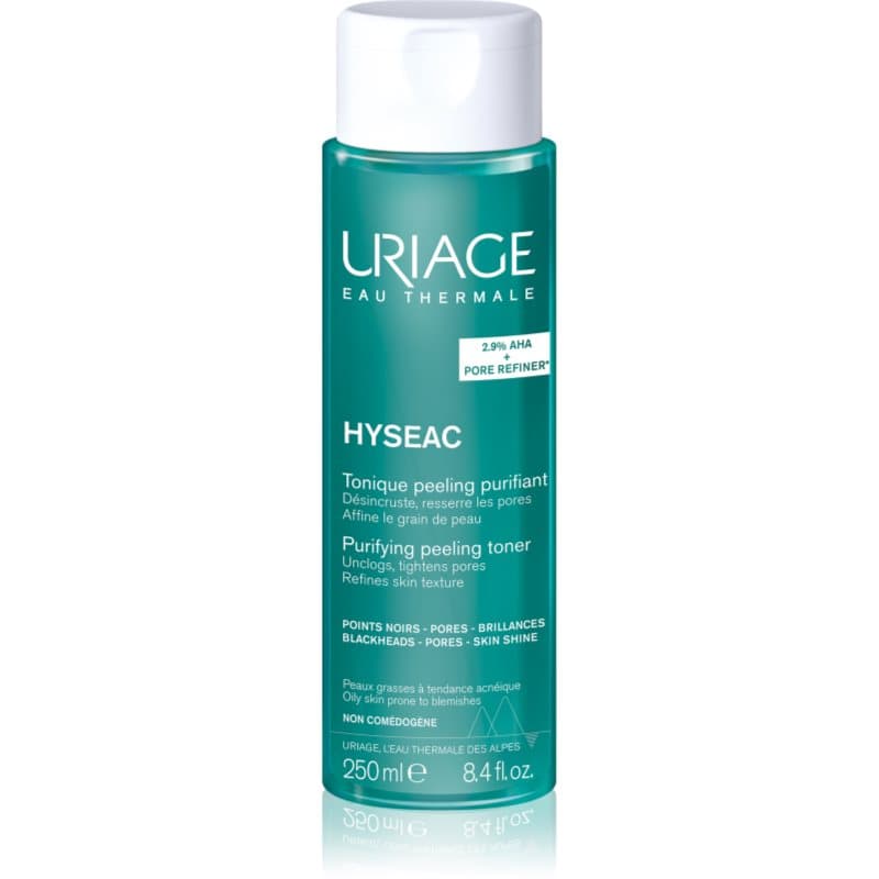 Hyseac Purifying Peeling Toner oczyszczający tonik do regulacji sebum i minimalizujący pory z AHA