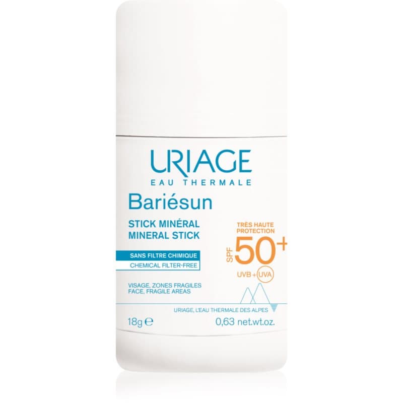 Bariésun Mineral Stick SPF 50+ mineralny sztyft ochronny do miejsc wrażliwych SPF 50+