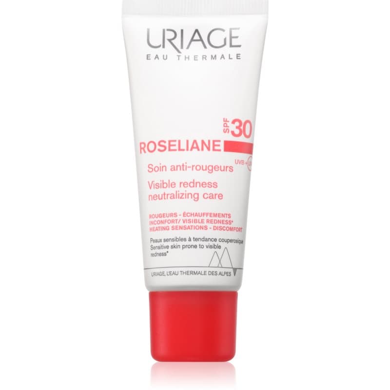 Roseliane Visible Redness-Neutralizing Care SPF30 lekki krem łagodzący przeciw zaczerwienieniom skóry SPF 30
