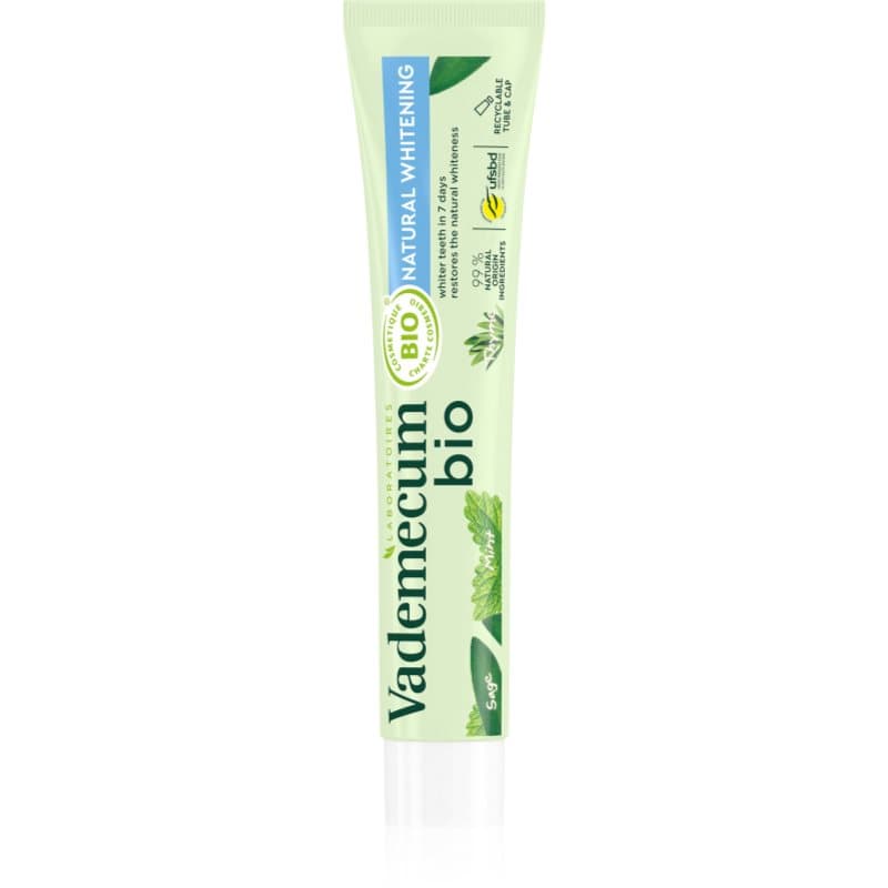BIO Natural Whitening ziołowa pasta do zębów o działaniu wybielającym