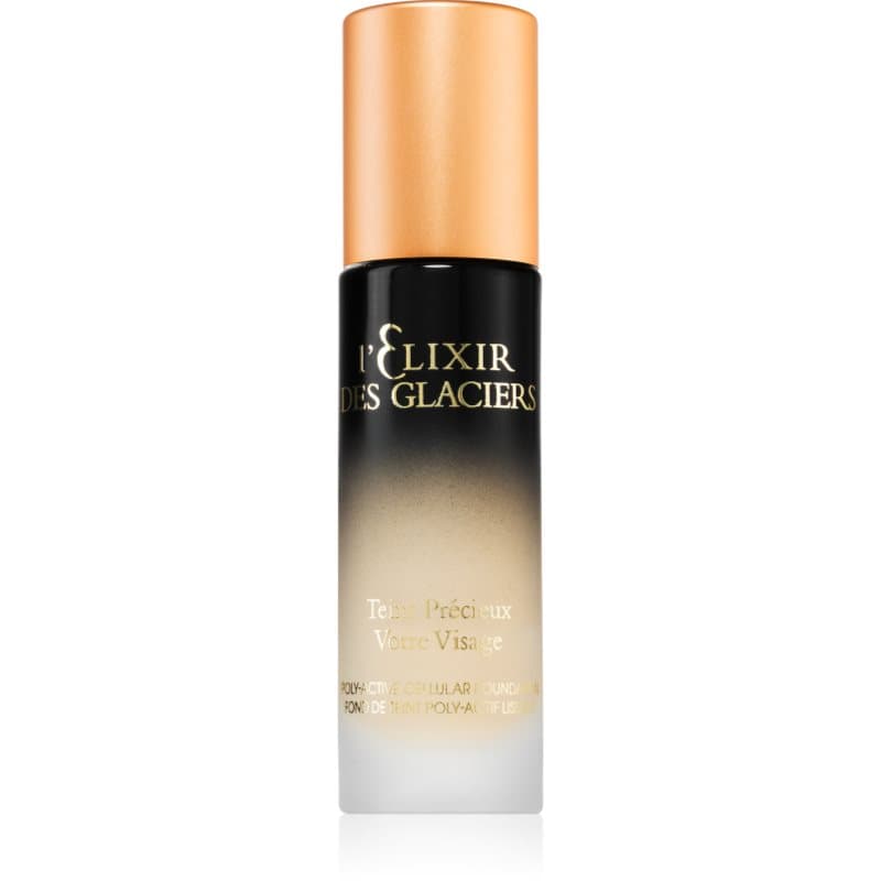 l' Elixir des Glaciers Teint Précieux podkład mocno kryjący do wygładzenia skóry i zmniejszenia porów odcień Ivory in Shanghai