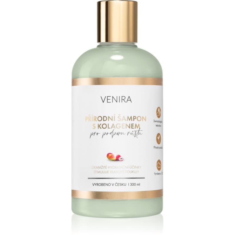 Shampoo for Hair Growth szampon naturalny z kolagenem z zapachem Mango-Lychee