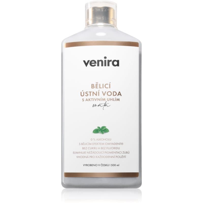 Whitening Mouthwash with Active Charcoal wybielający płyn do płukania ust z węglem aktywnym