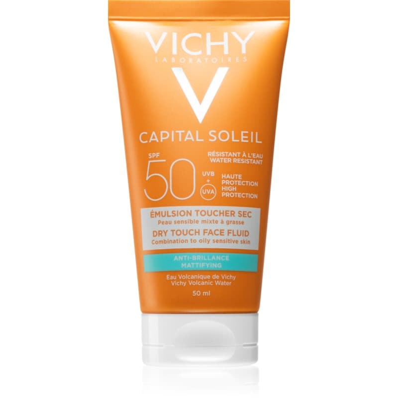 Capital Soleil Idéal Soleil ochronny fluid matujący do twarzy SPF 50