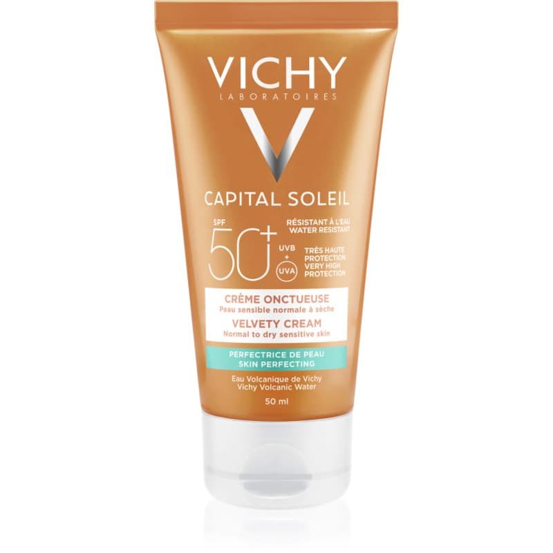 Capital Soleil ochronny krem zapewniający aksamitnie gładką cerę SPF 50+