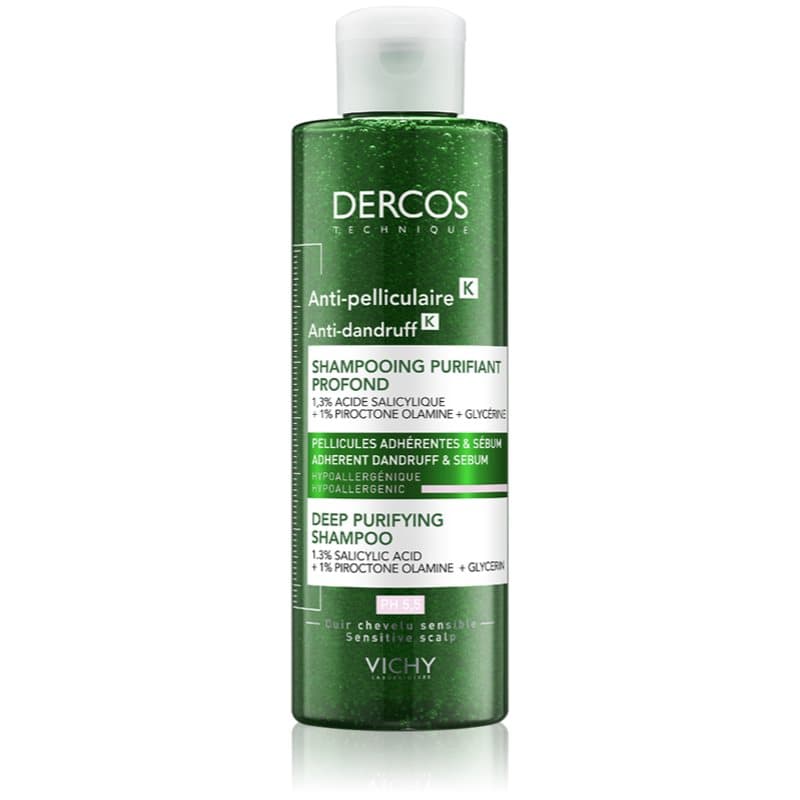 Dercos Anti-Dandruff K szampon przeciwłupieżowy z efektem peelingu