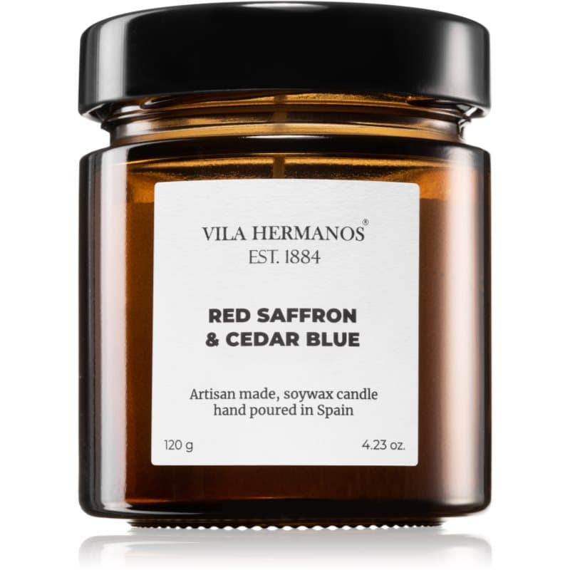 Apothecary Red Saffron & Cedar Blue świeczka zapachowa