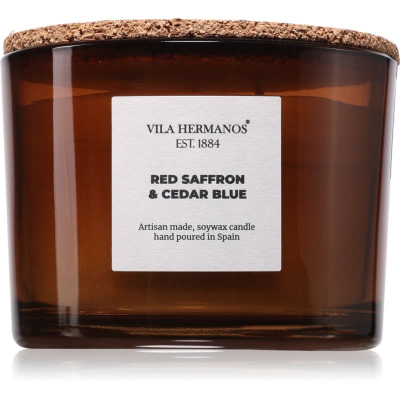 Apothecary Red Saffron & Cedar Blue świeczka zapachowa