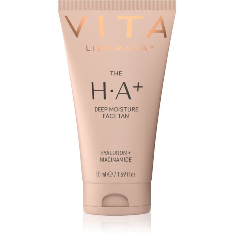The H.A+ Deep Moisture Face Tan samoopalający krem do twarzy z kwasem hialuronowym