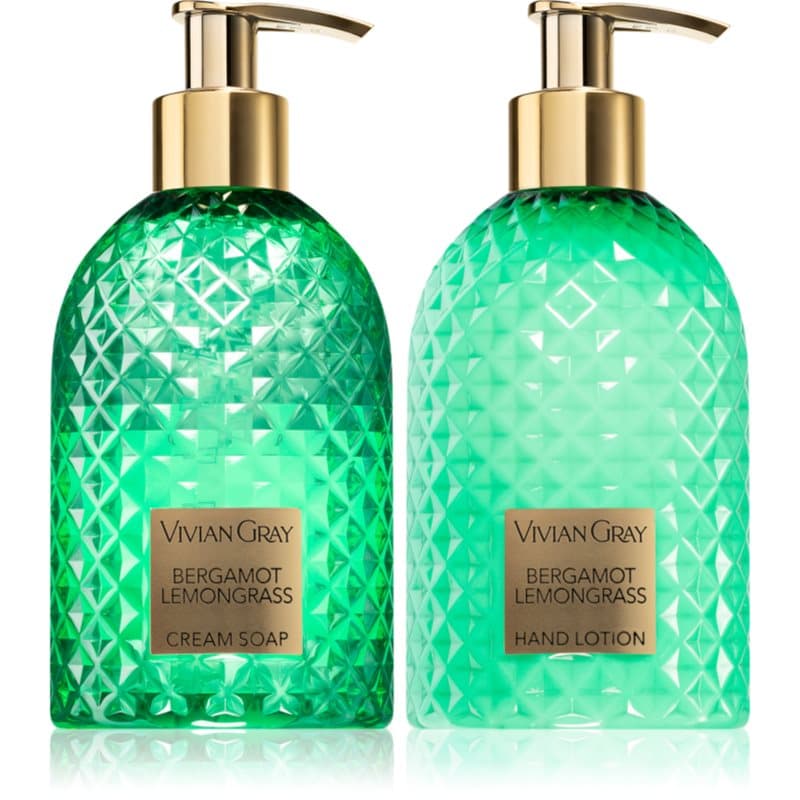 Gemstone Bergamot & Lemongrass zestaw upominkowy do rąk