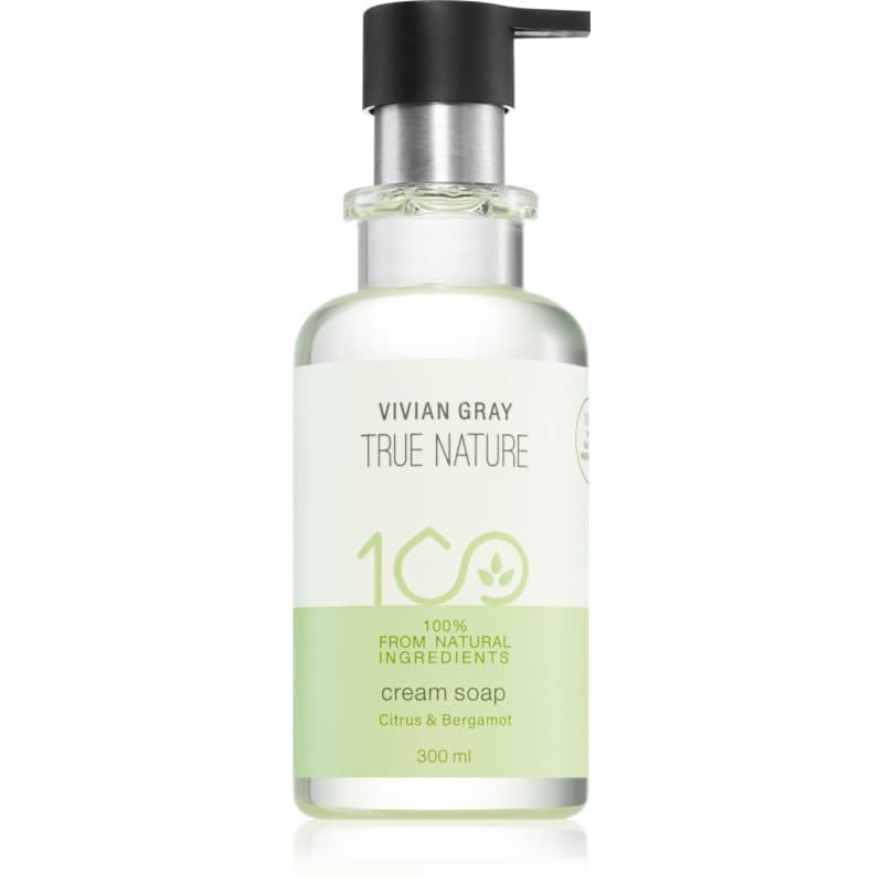 True Nature Citrus & Bergamot kremowe mydło o działaniu odświeżającym