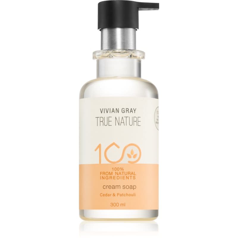 True Nature Cedar & Patchouli odżywcze mydło kremowe