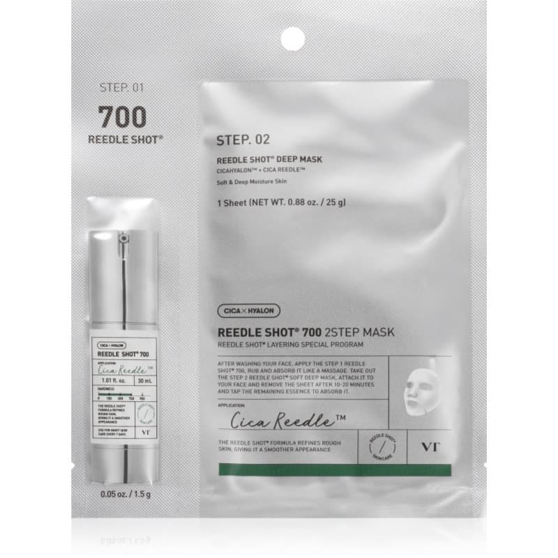 Reedle Shot 700 2-Step Mask maseczka intensywnie regenerująca do dwufazowej pielęgnacji skóry