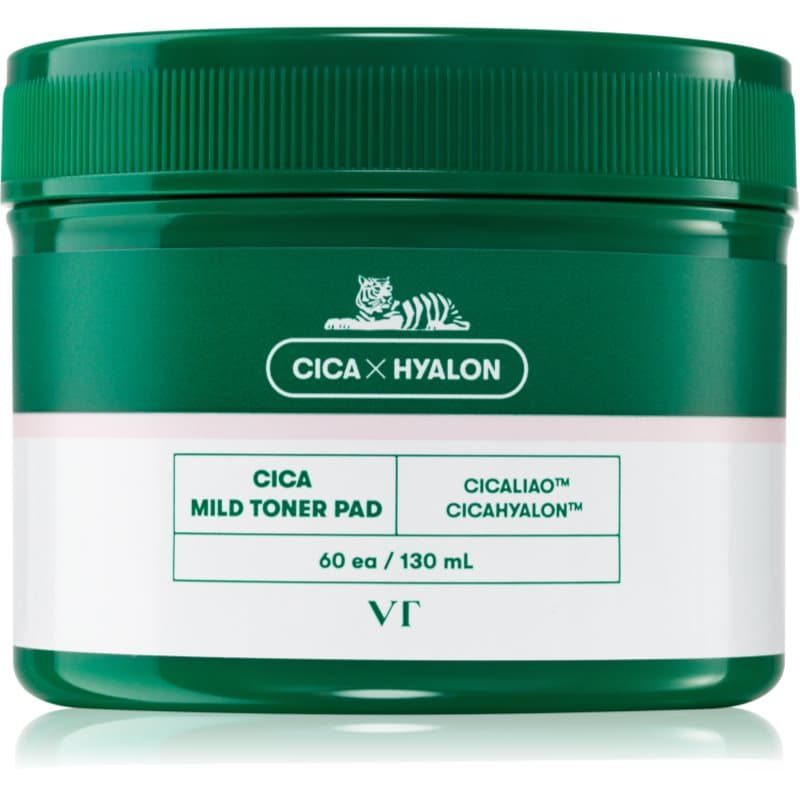 Cica Mild Toner Pad — złuszczające płatki tonizujące