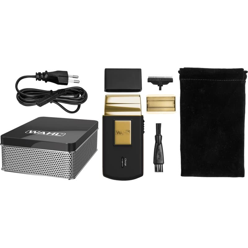 Travel Shaver Gold Edition podróżna maszynka do golenia do zarostu