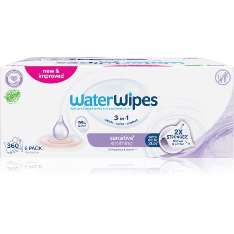 Soothing Clean delikatne nawilżane chusteczki dla dzieci