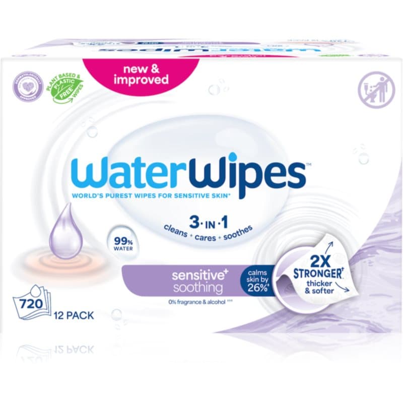 Soothing Clean delikatne nawilżane chusteczki dla dzieci