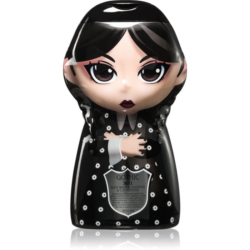 Gothic Dark szampon, odżywka do włosów i żel pod prysznic 3w1 dla dzieci Blueberry