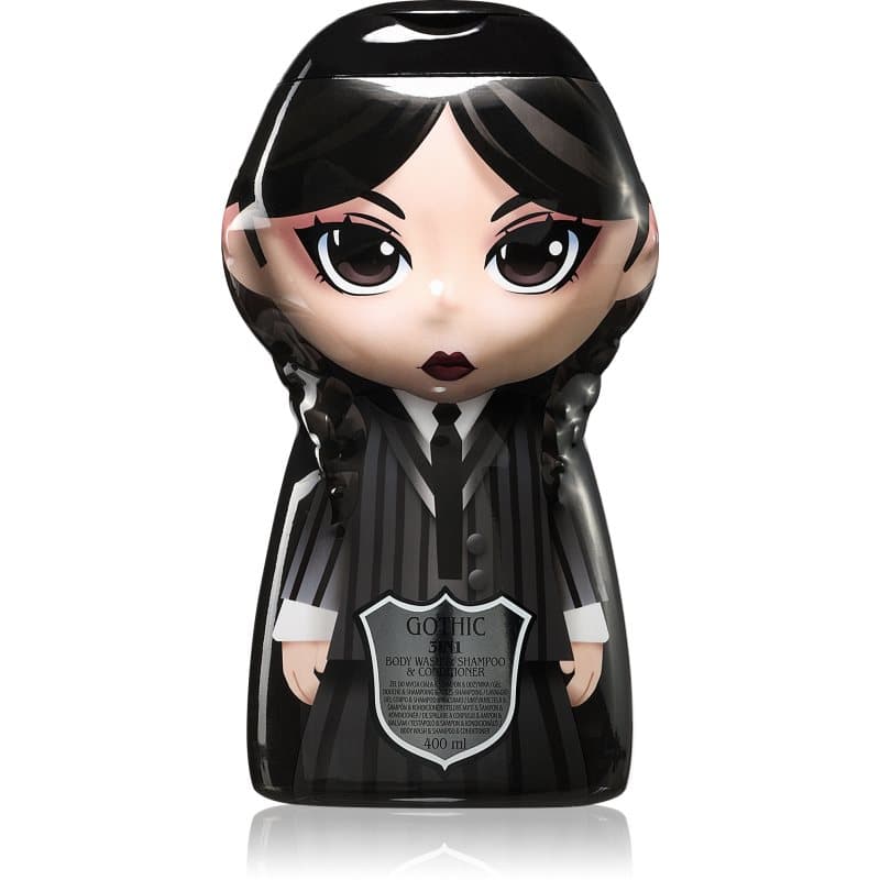 Gothic Cursed szampon, odżywka do włosów i żel pod prysznic 3w1 dla dzieci Blackberry