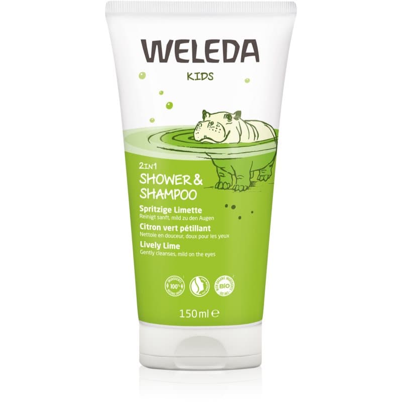 Kids Cheerful Lime krem pod prysznic i szampon dla dzieci 2 w 1