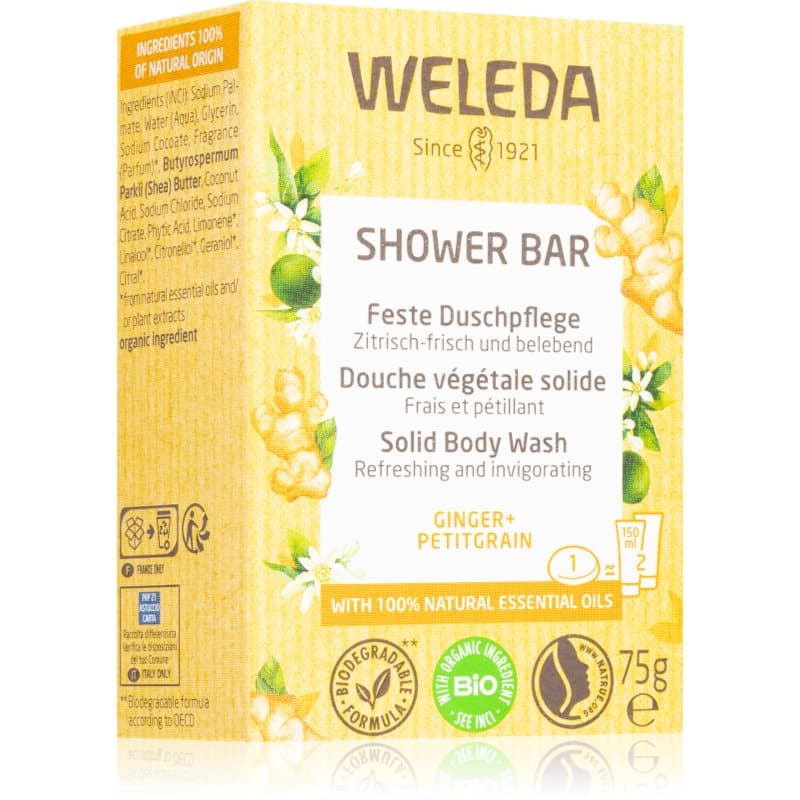 Shower Bar Ginger mydło w kostce z imbirem