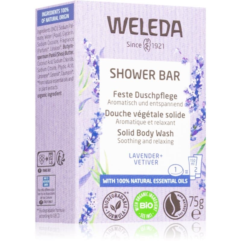 Shower Bar Lavender mydło w kostce z lawendą