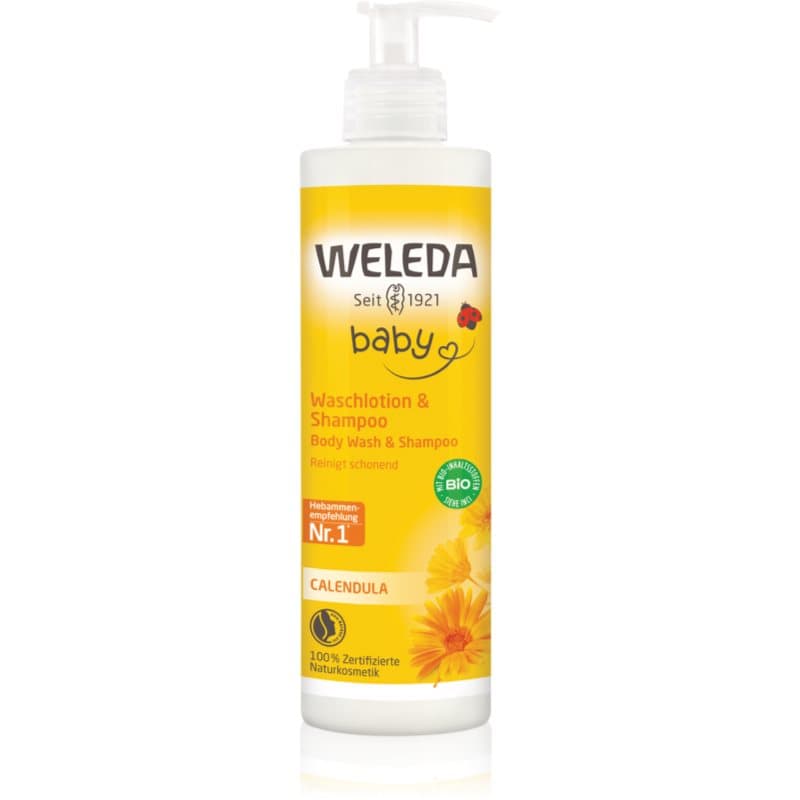 Baby szampon i żel do mycia 2w1 dla dzieci Calendula officinalis